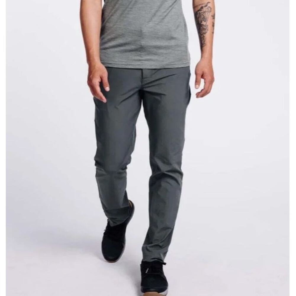 Teren Designs Lightweight Traveler Pants 38x30 NWT Gray 4-Way Stretch